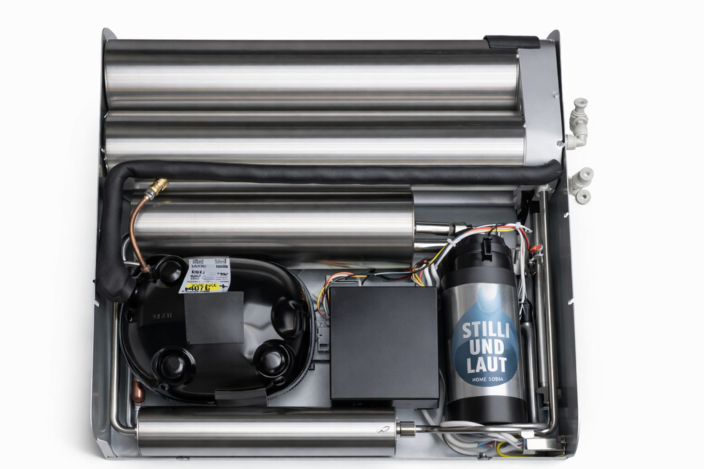 ClearVital Soda Osmoseanlage  - Edelstahl - Stillundlaut