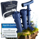 Outdoor Tragbarer Wasserfilter Camping Notfall Wasseraufbereitungssystem mit Handpumpe Filtration für Wandern und Camping